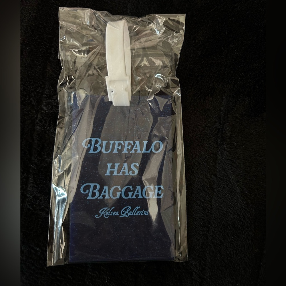 Kelsea Ballerini BUFFALO has baggage luggage tag
